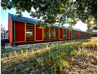 etba Groupe scolaire ALIENOR Arrière dun bâtiment